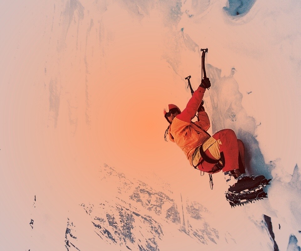 Альпинист обои