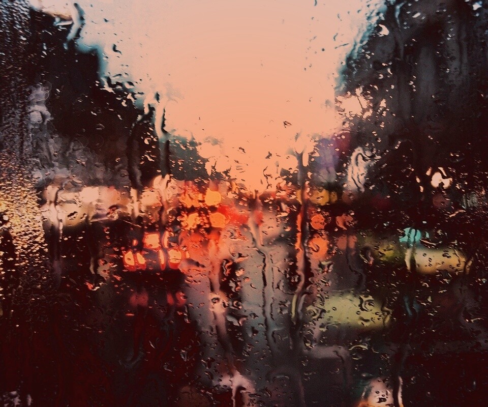 После дождя обои