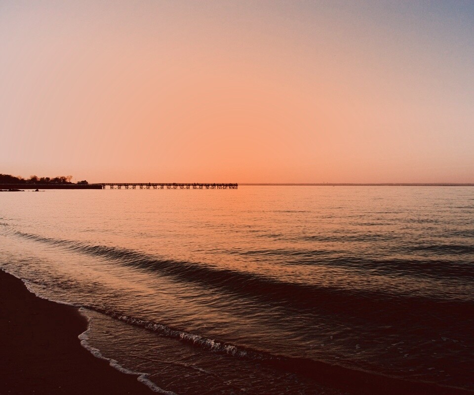 Причал обои