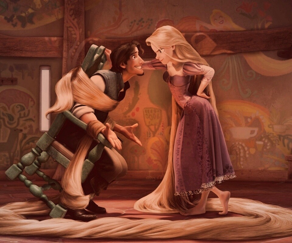 Рапунцель обои