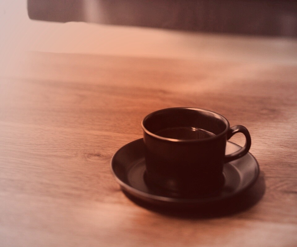 Кофе на столе обои