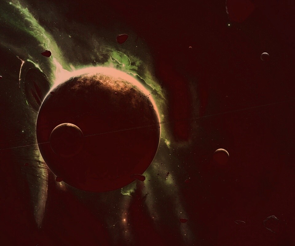 Неизвестная планета обои