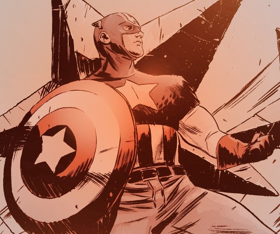 Капитан Америка обои