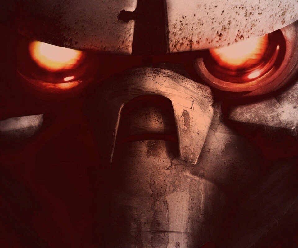 Красноглазый демон обои