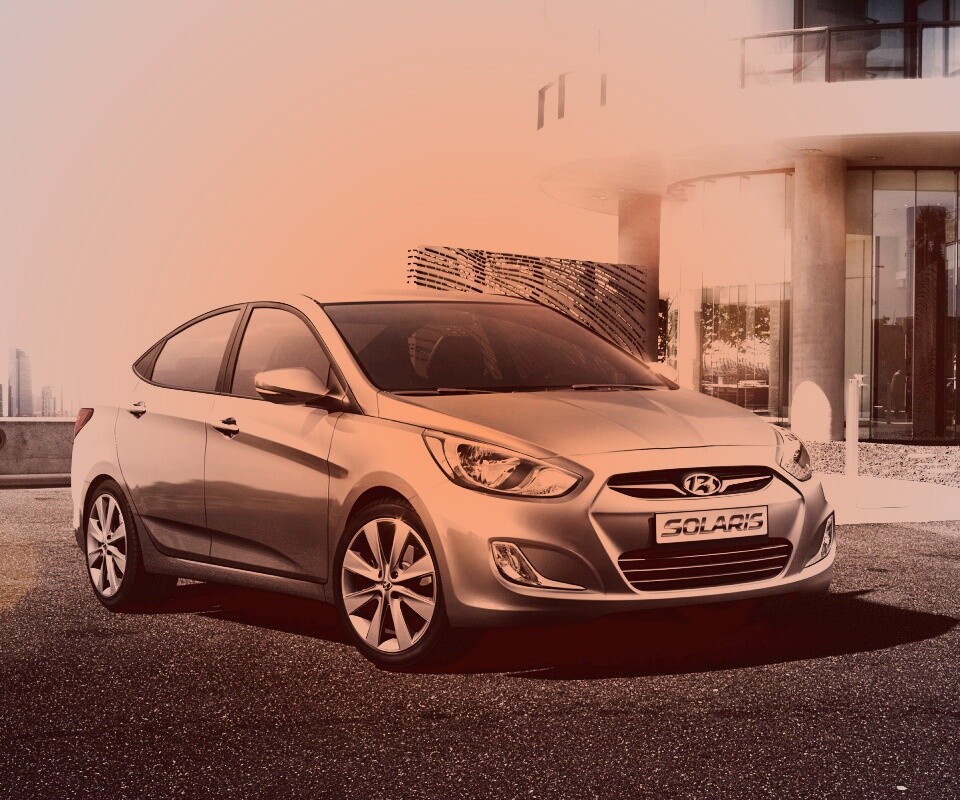 Фото Хендай Солярис обои