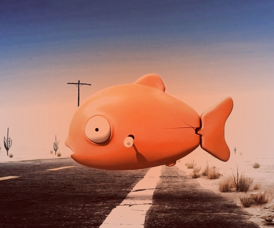 Рыбка из Ранго обои