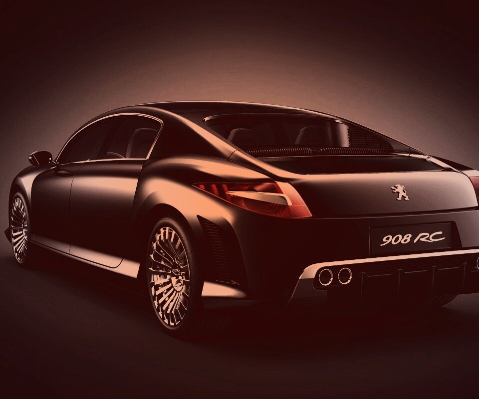 Peugeot 908 RC обои