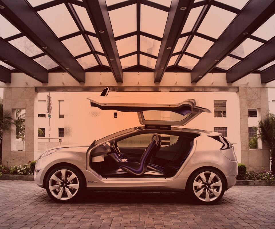 Автомобиль самолёт обои