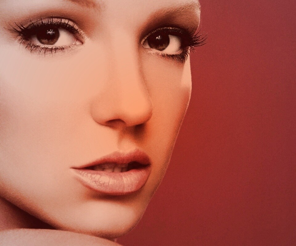 Лицо Бритни обои