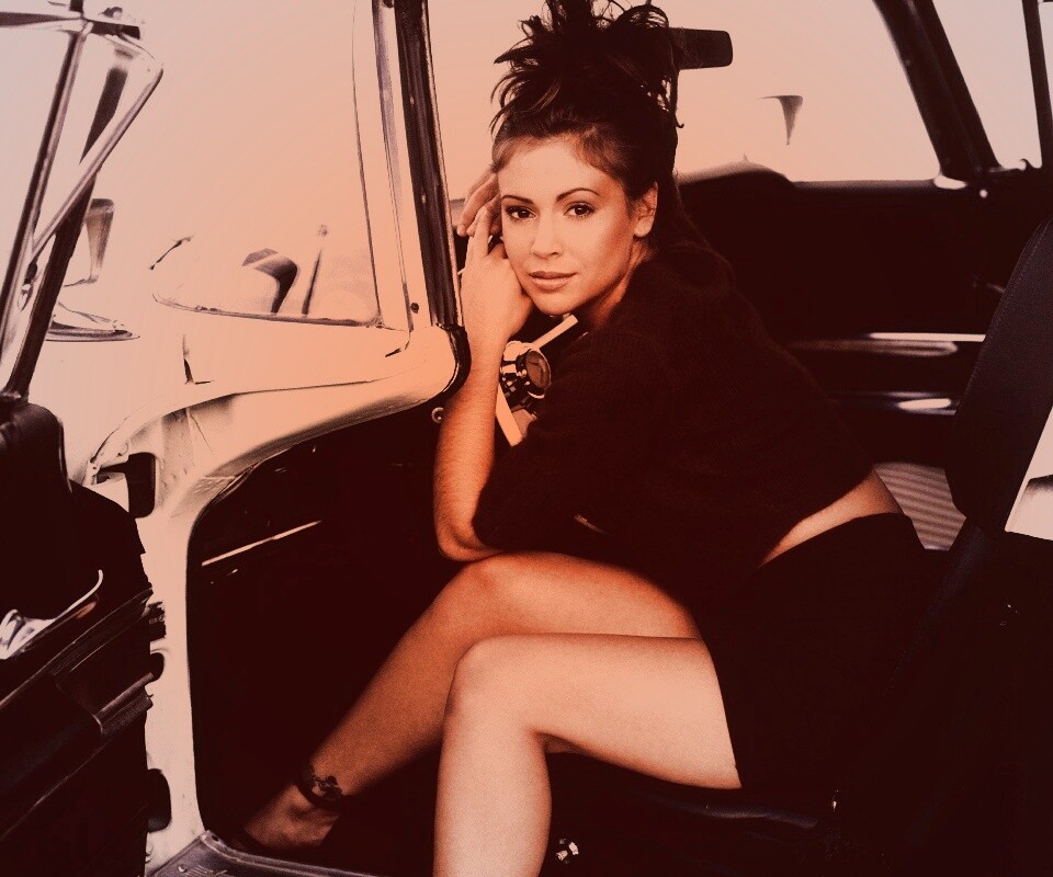 Алиса Милано обои