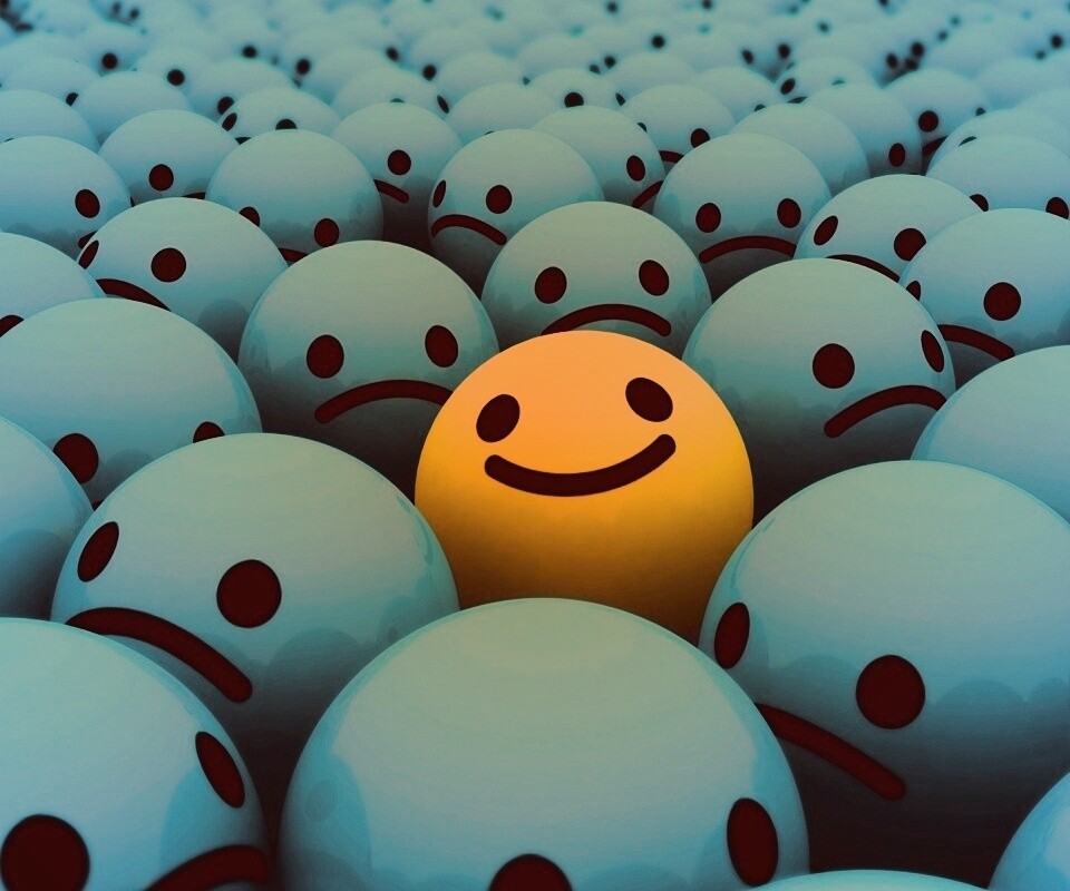 Смайлы обои