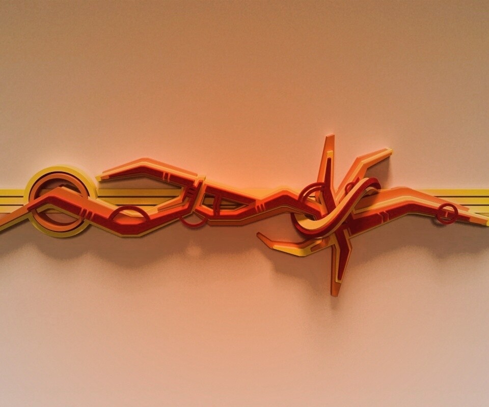 3D Граффити обои