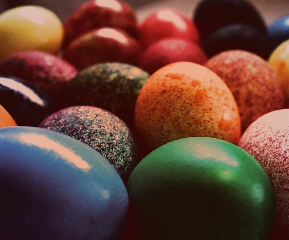 Краски Пасхи обои