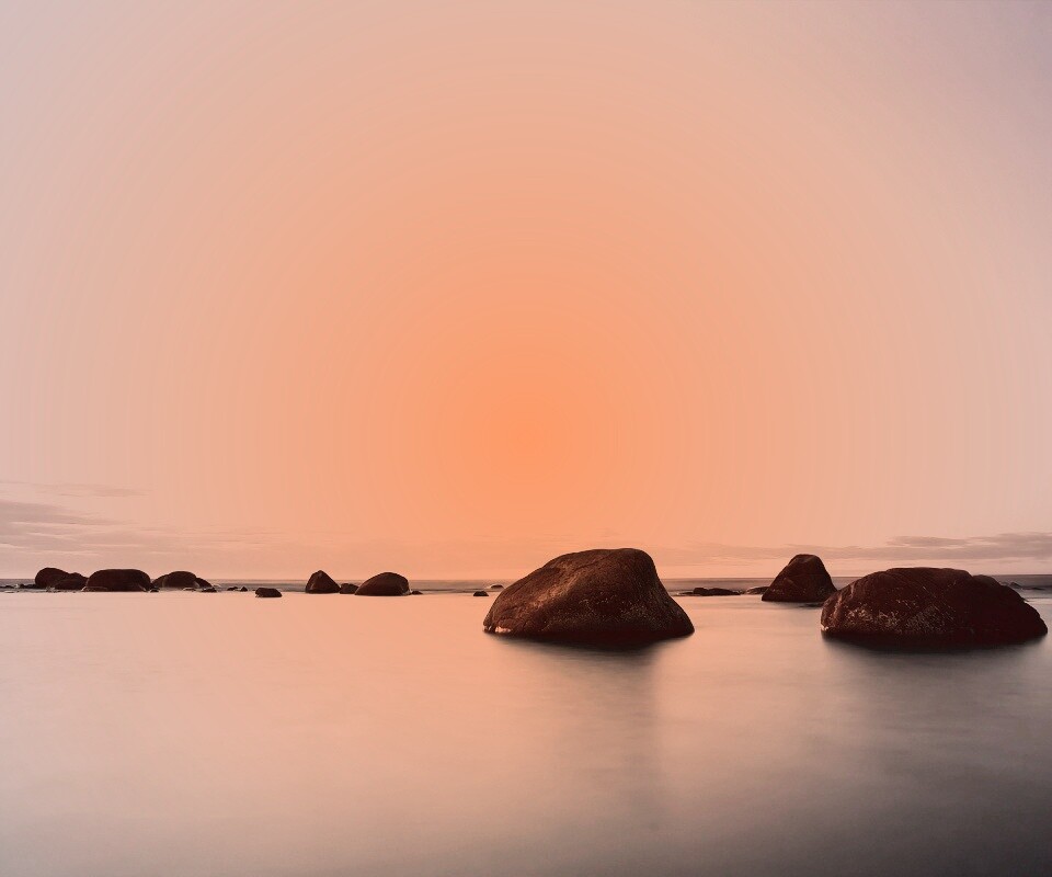 Небо и вода обои