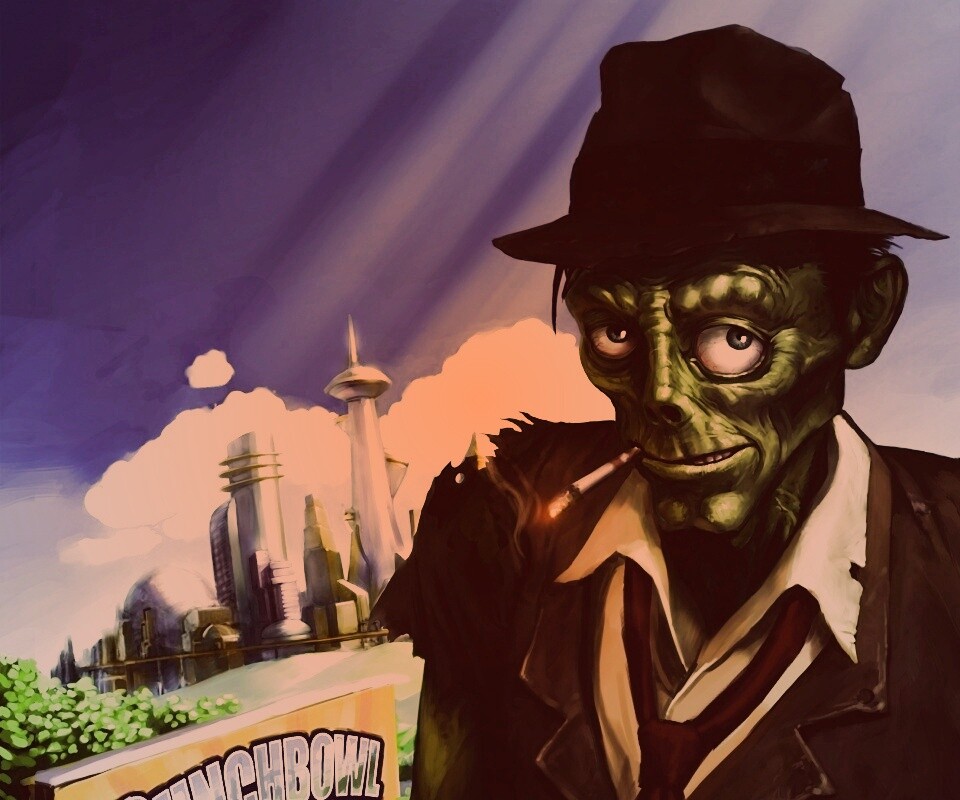 Stubbs the zombie обои