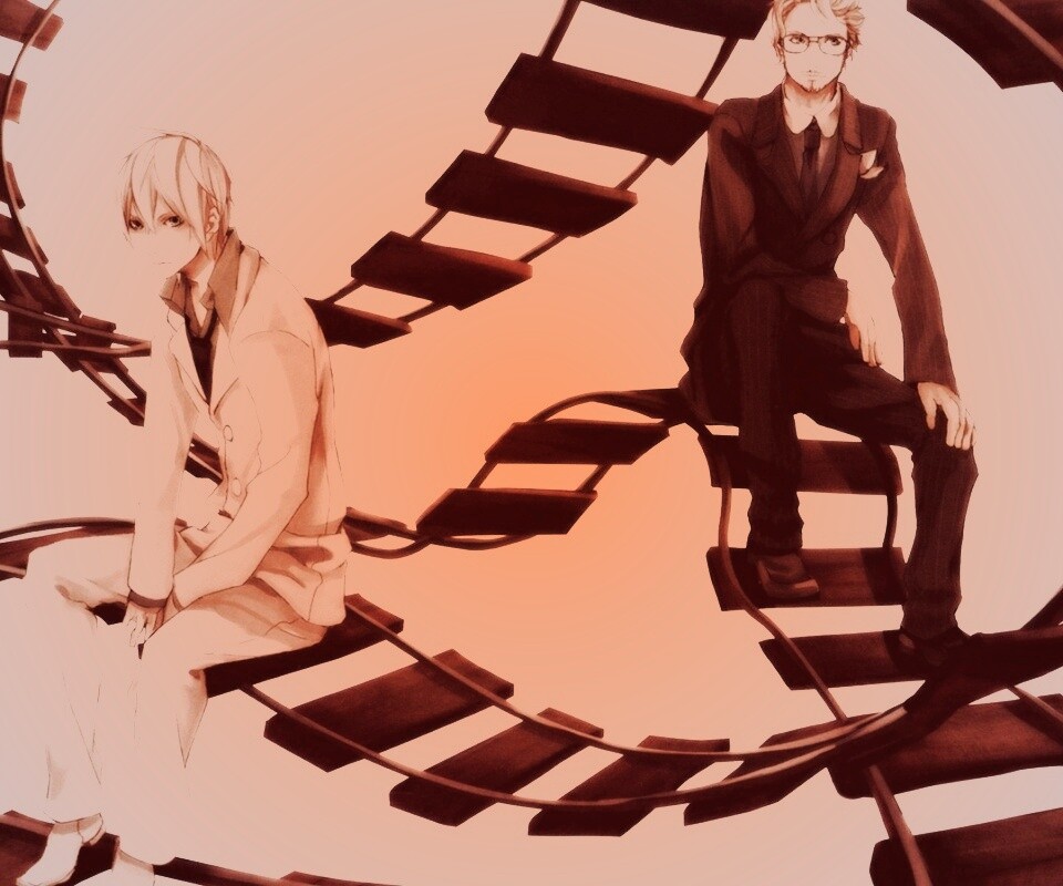 Парни в костюмах обои