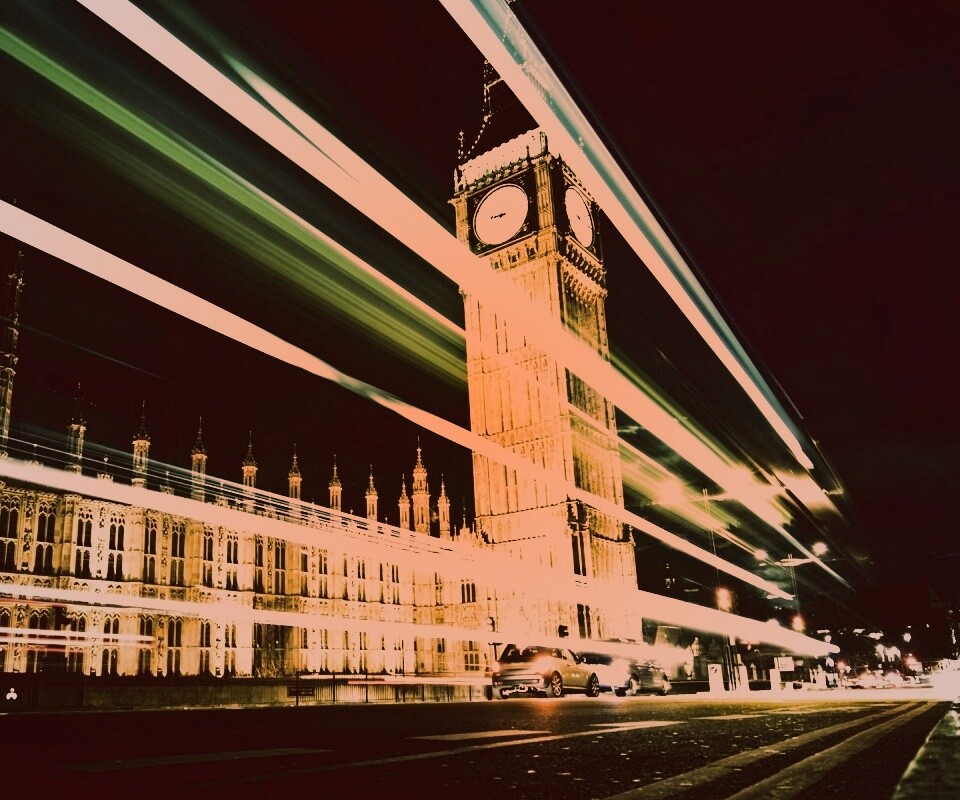 Лондон на скорости обои