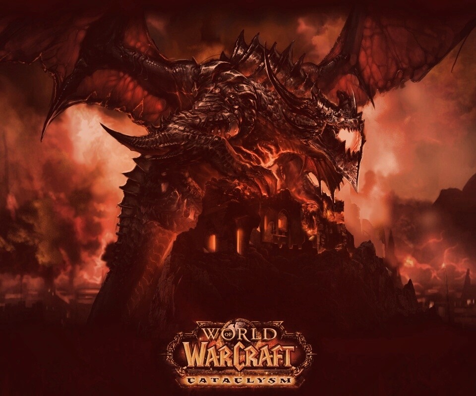 Дракон из WoW обои