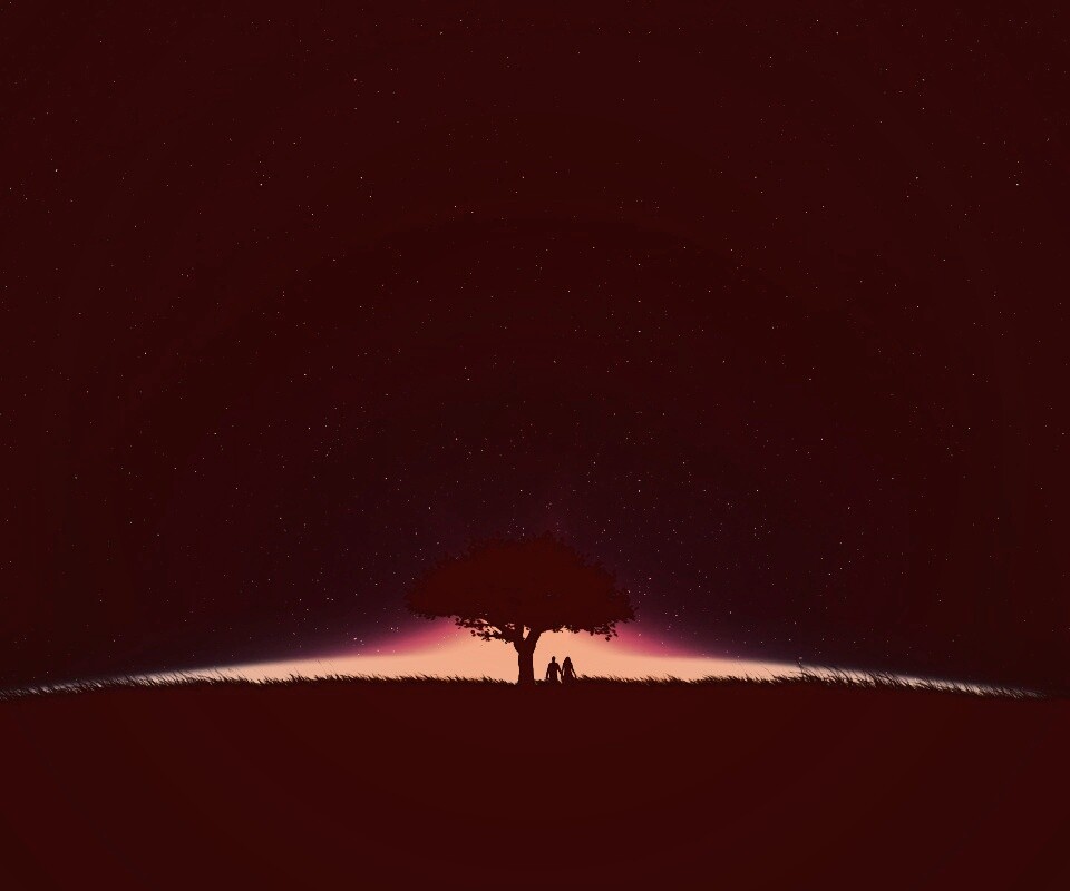 Звёздная ночь обои