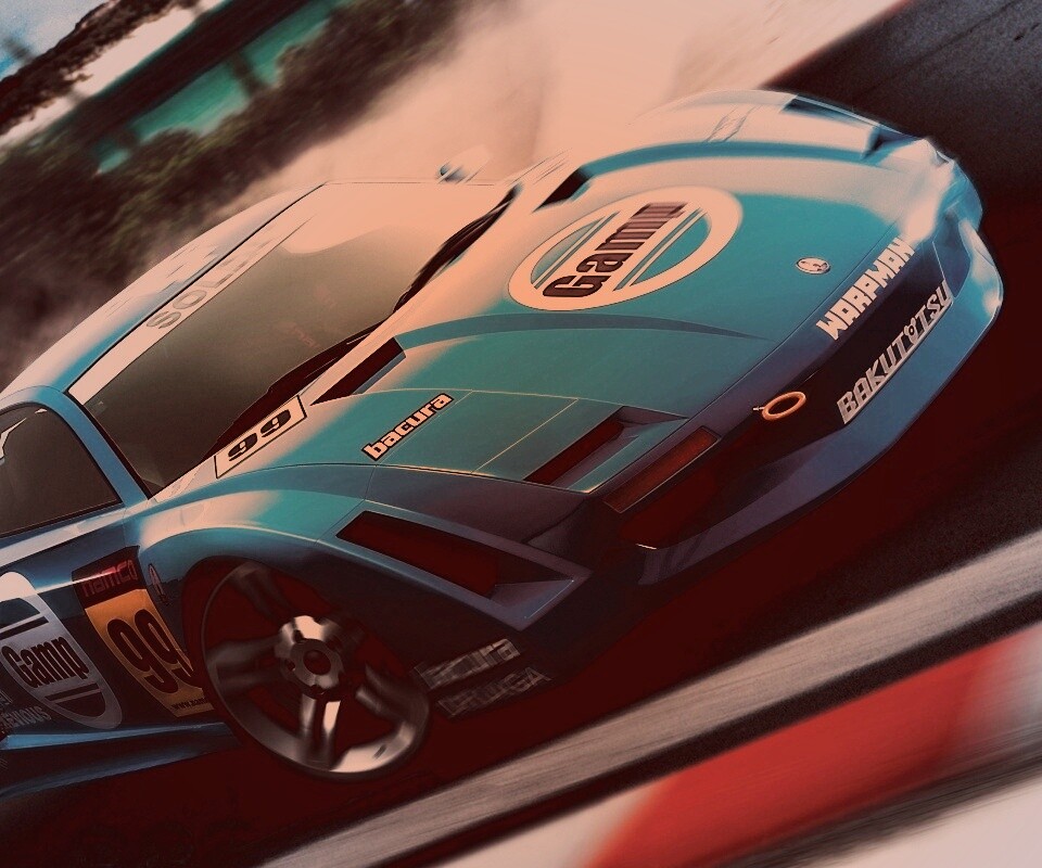 Гоночный автомобиль обои