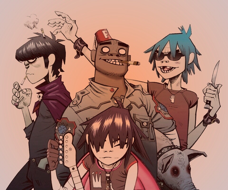 Gorillaz обои