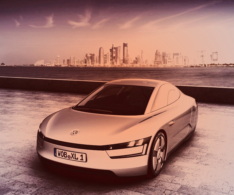 Очень красивый концепткар от фольксваген обои