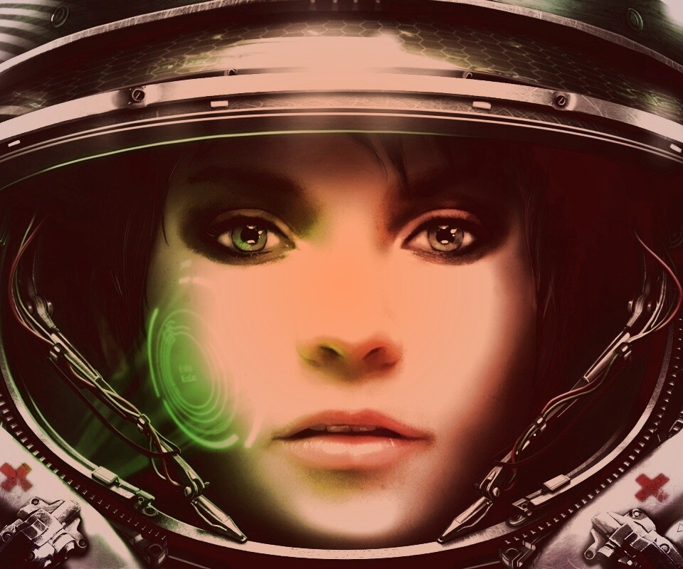 Медик из вселенной Star Craft 2 обои