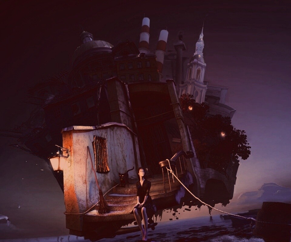 Мрачный Питер обои