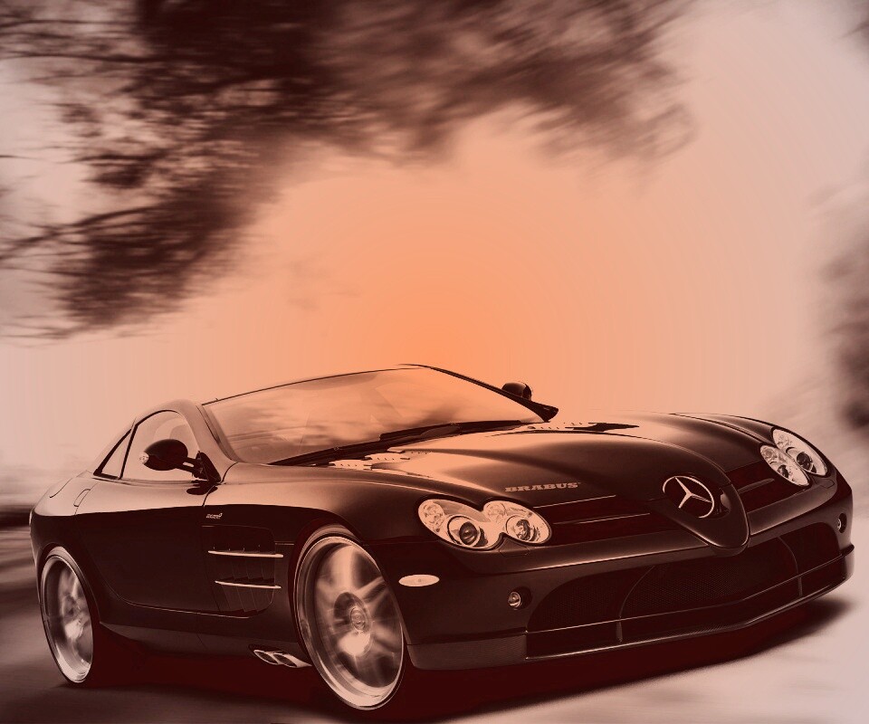 Двухместный мерседес обои