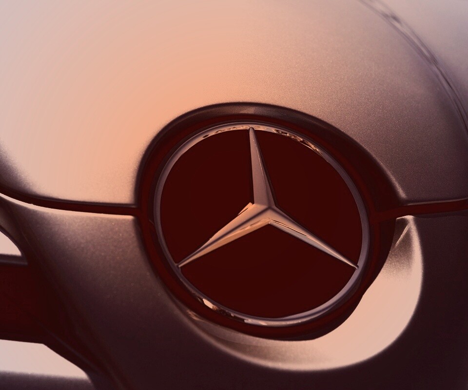 Логотип Мерседес обои