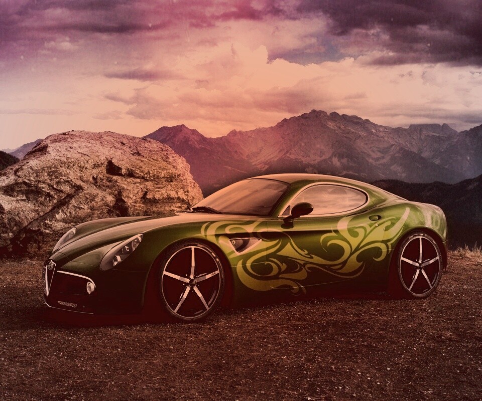 Альфа-ромео обои