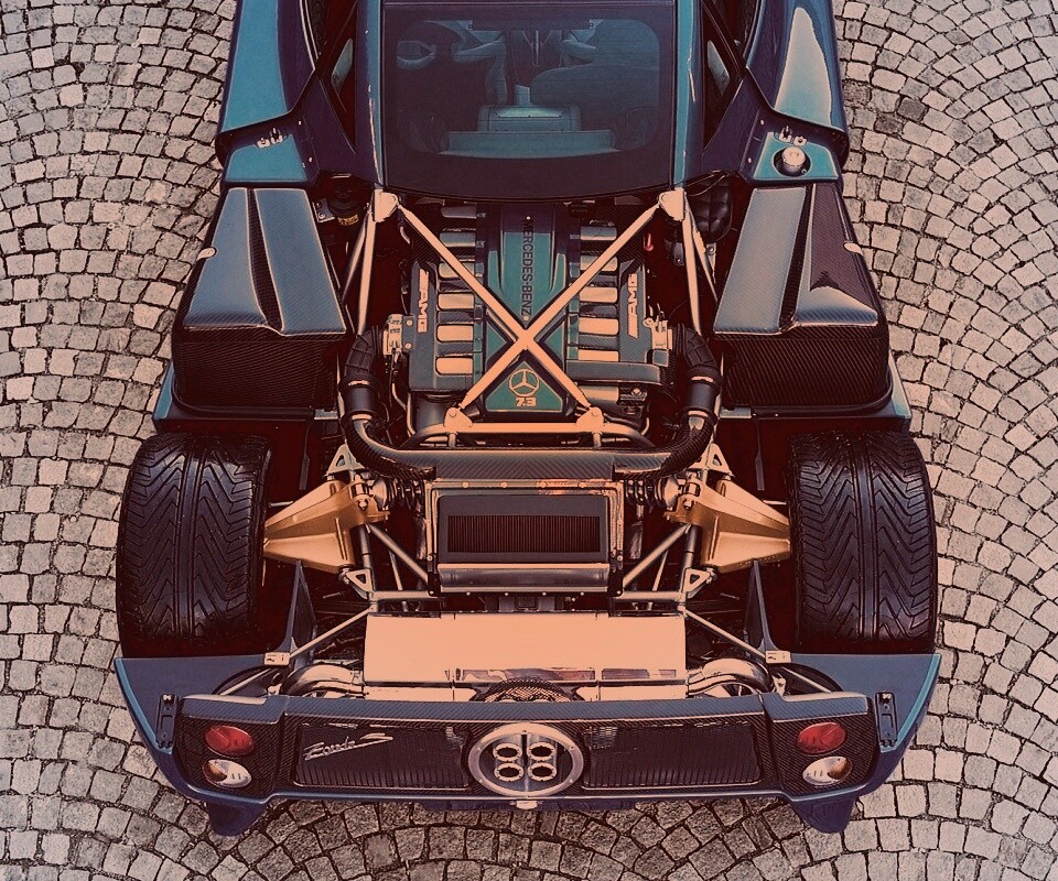 Двигатель Пагани обои