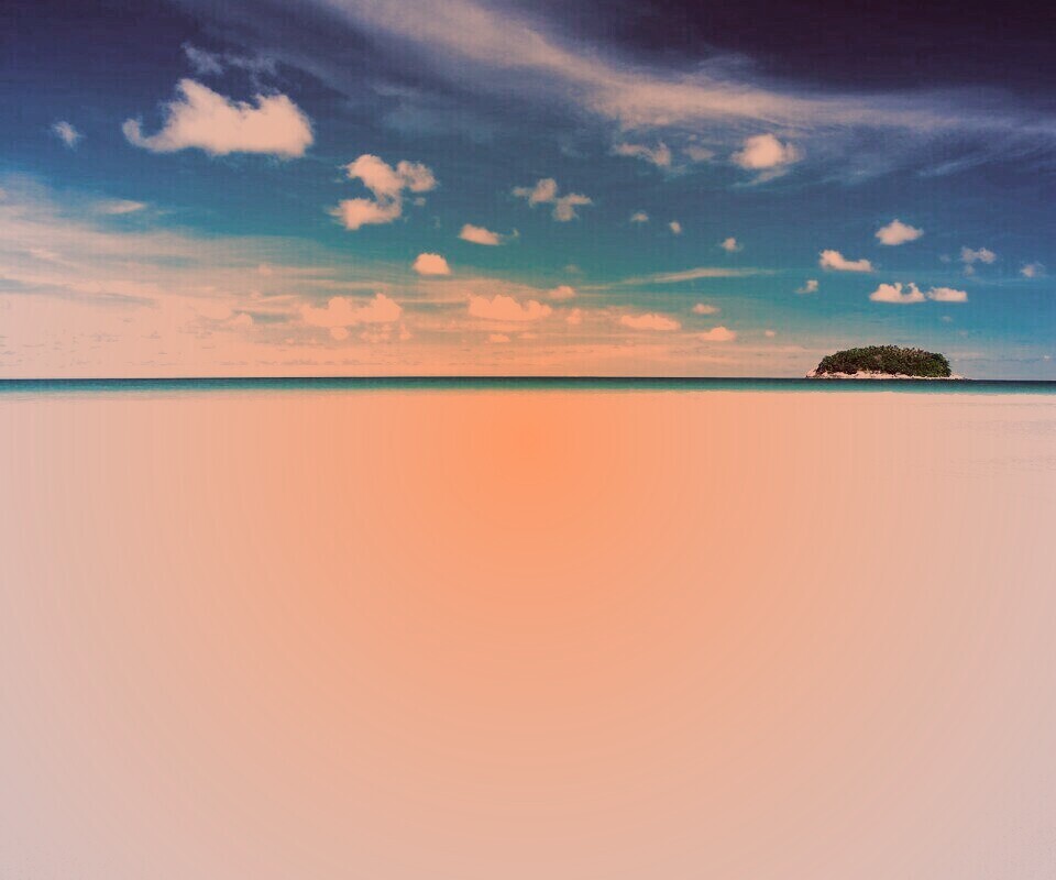 Голубая лагуна обои