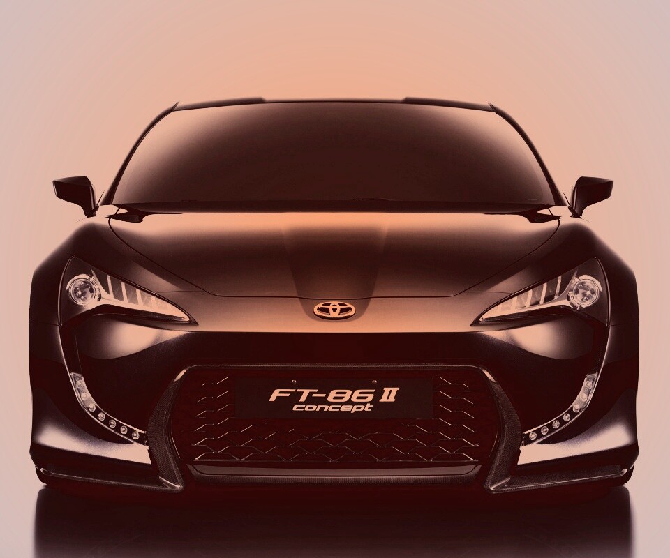 Тойота ФТ86 обои