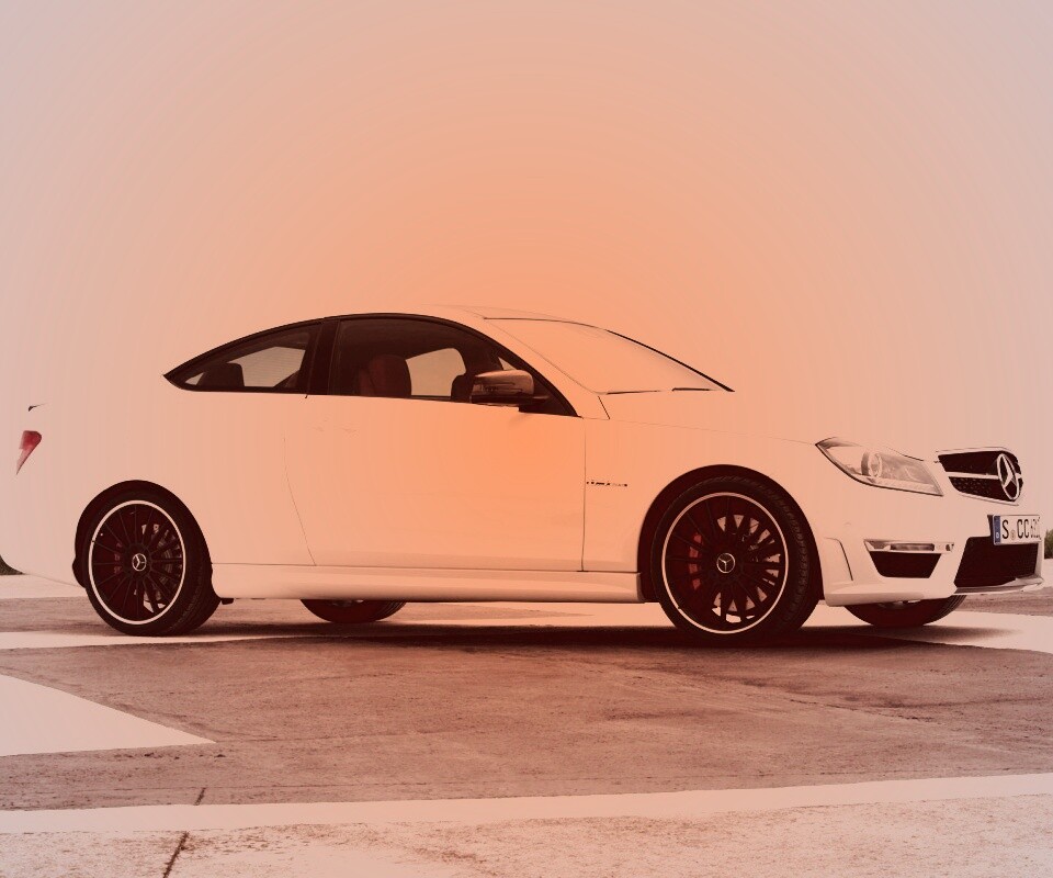 Mecedes C63 обои
