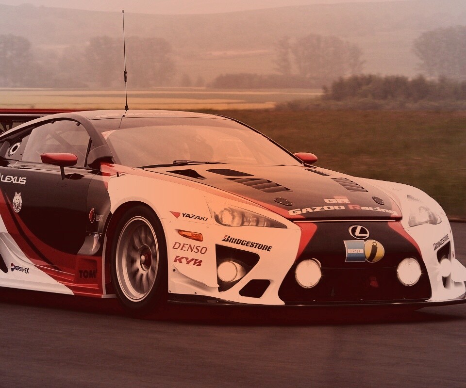 Гоночный Лексус обои