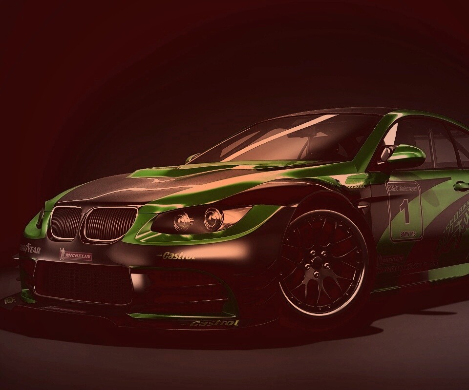 Гоночный BMW M3 обои