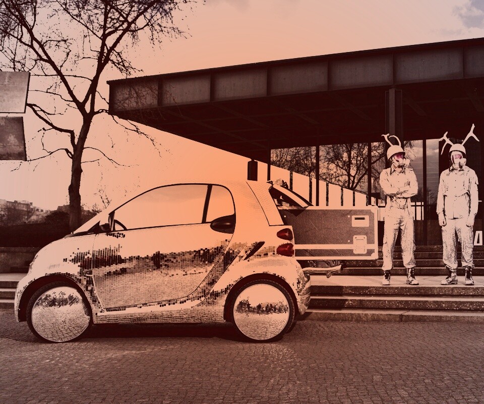 Smart Disco-Ball и 4 оленя обои