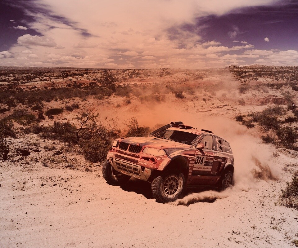 Раллийный BMW X3 обои