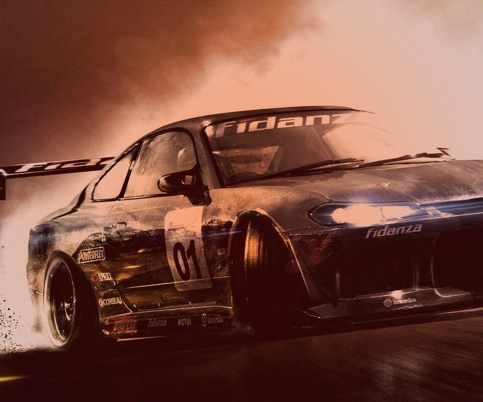 Гоночный автомобиль обои