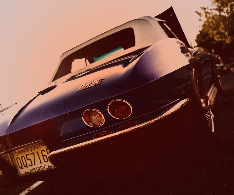 Ретро Chevrolet Corvette обои