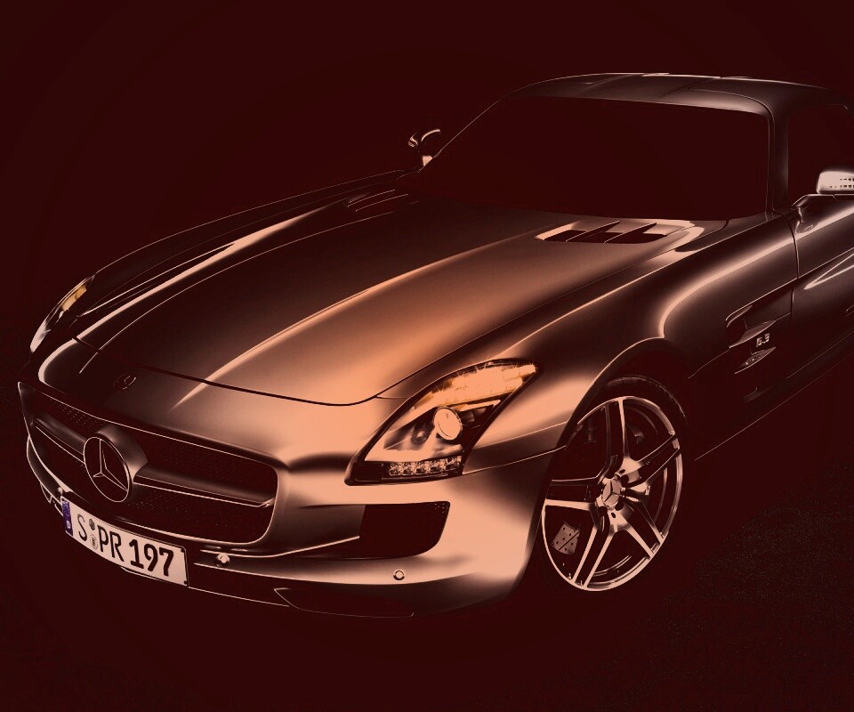 Mercedes SLS обои