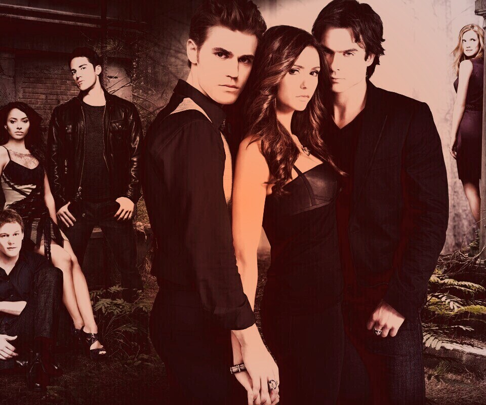 Дневники вампира обои