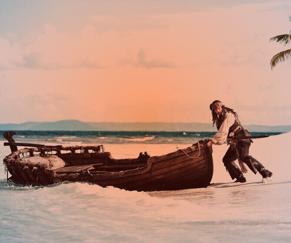 Капитан Джек-Воробей обои