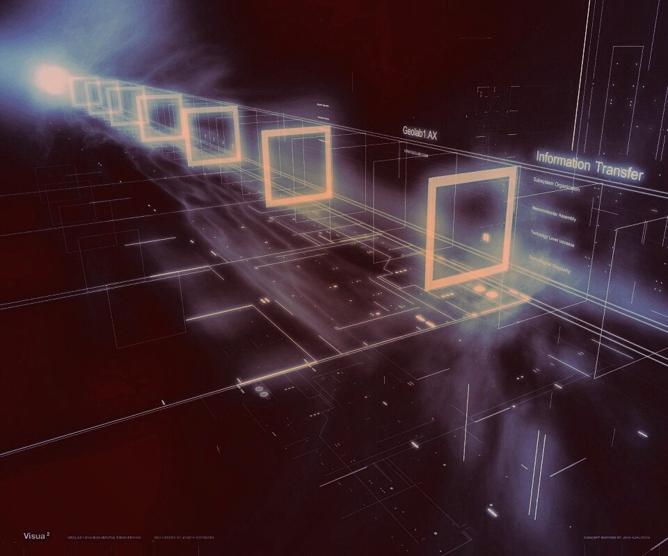 Информационный поток обои