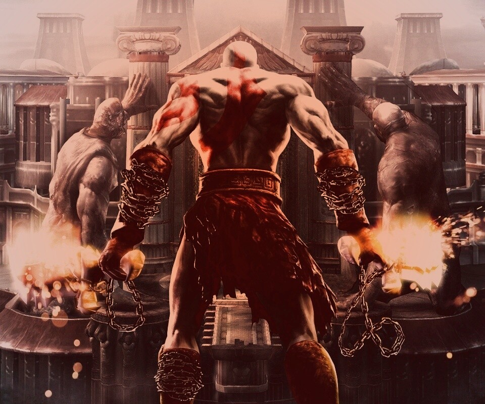 Кратос обои