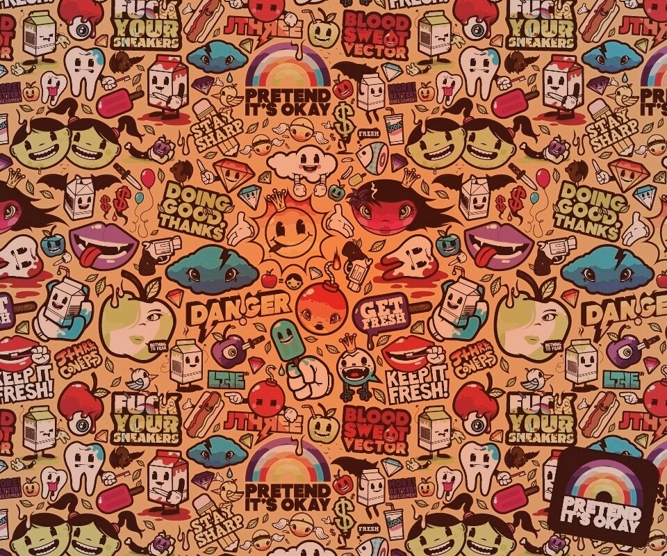 Притворись что всё ОК обои