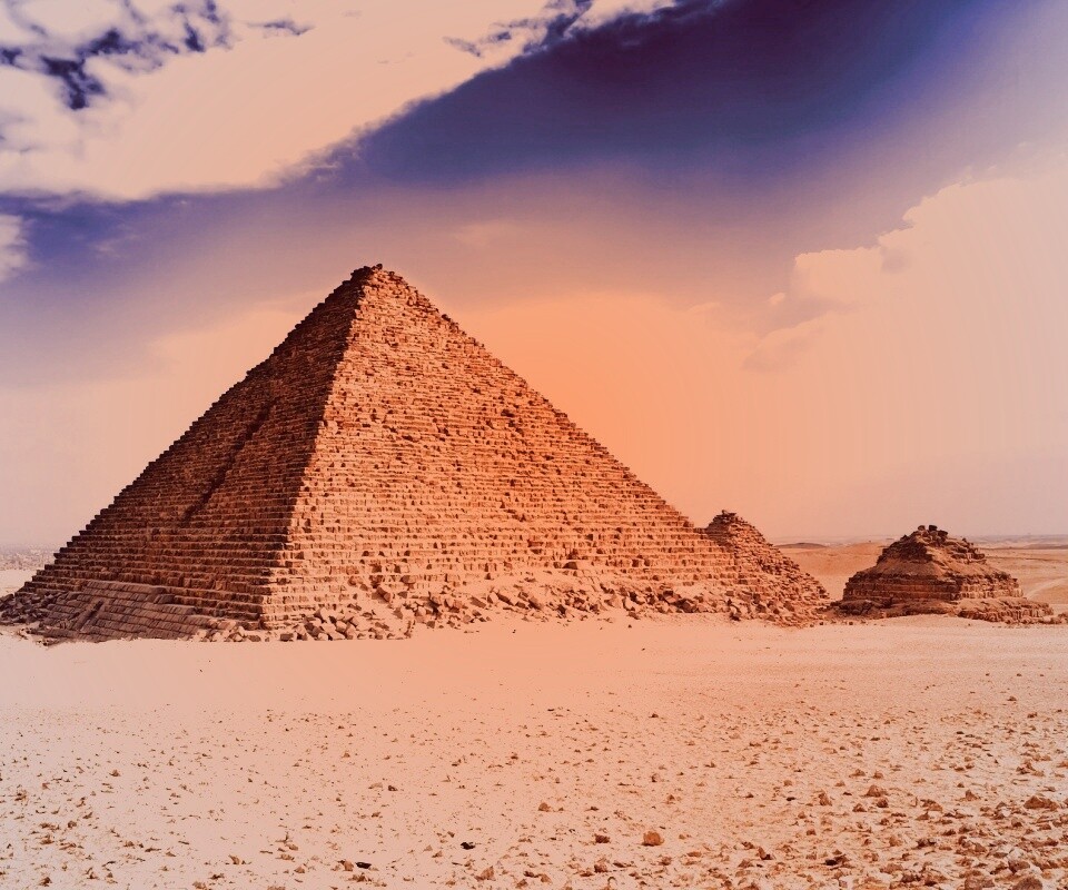 Пирамиды в Египте обои