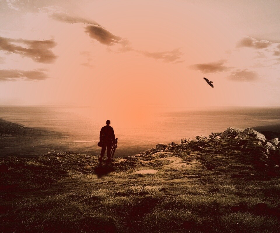 Солдат на краю света обои