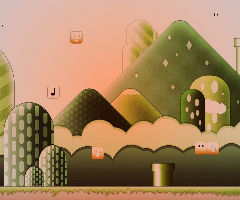 Мир Супермарио обои